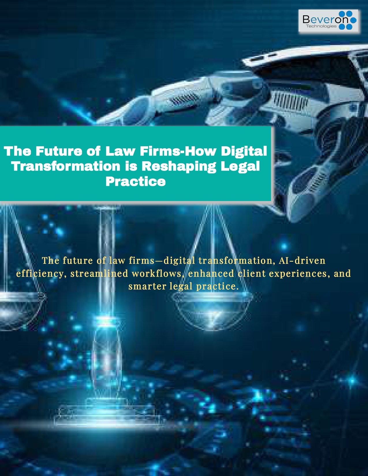 The Future of Law Firms: How Digital Transformation is Reshaping Legal Practice &ndash; publication cover