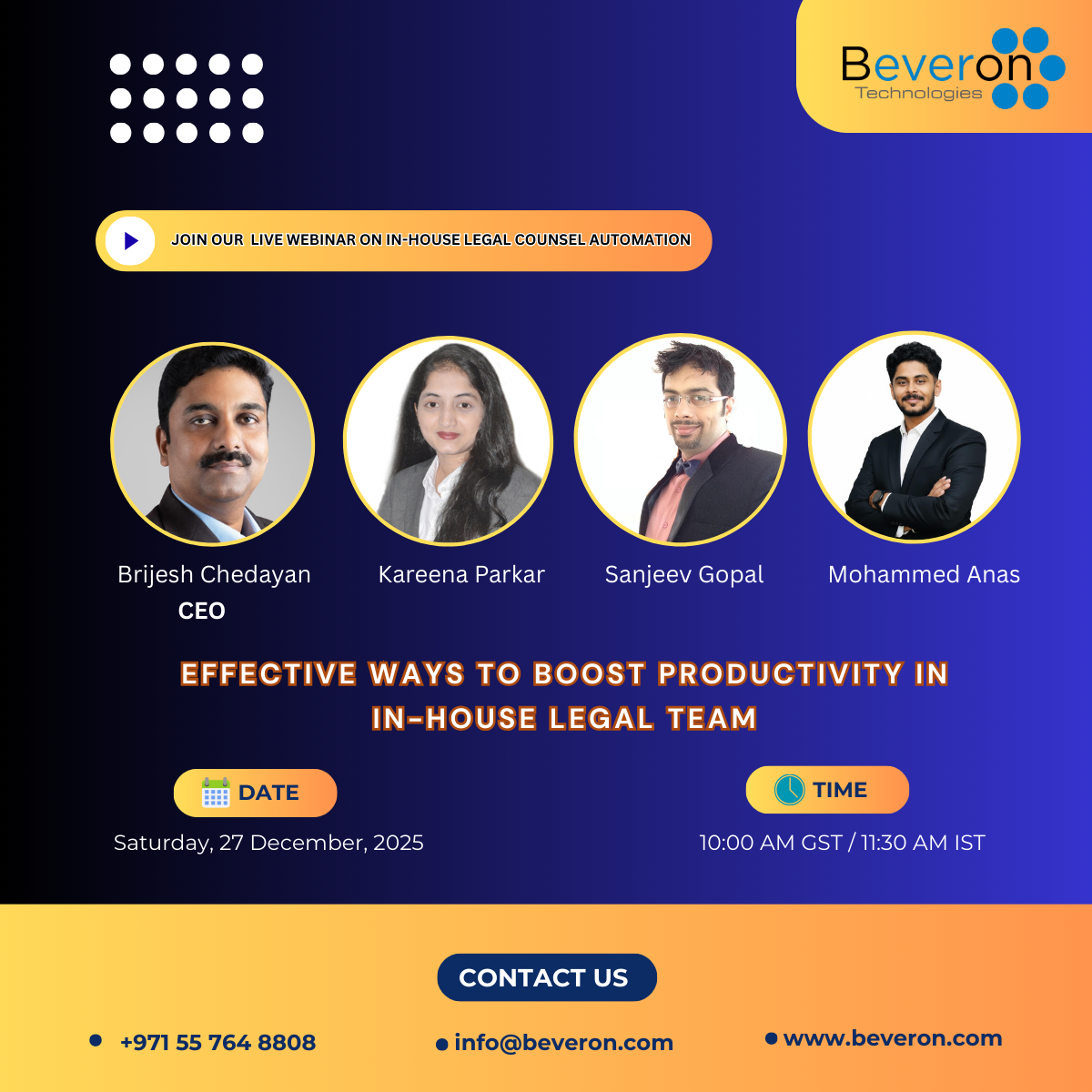 Effective Ways to Boost Productivity in In-House Legal Teams