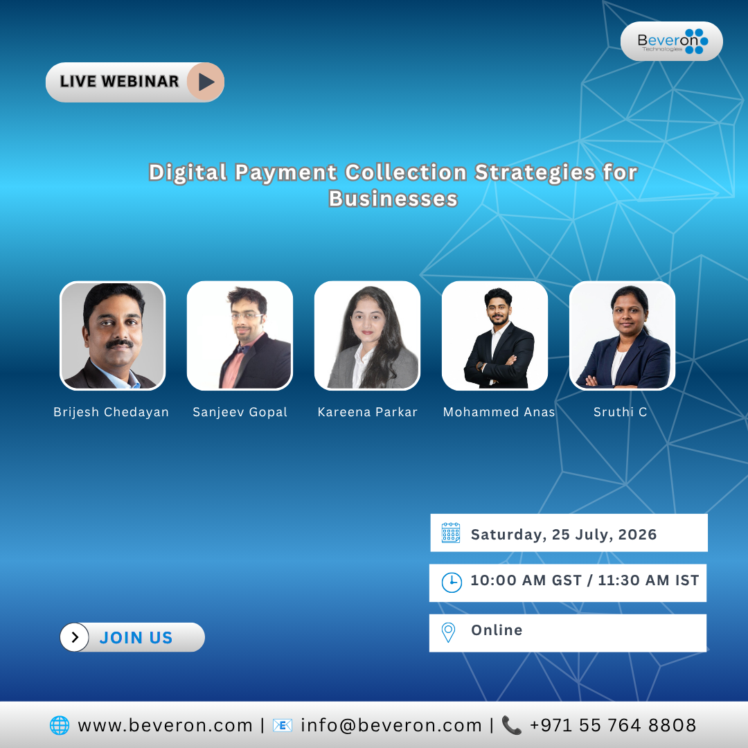 Digital Payment Collection Strategies for Businesses &ndash; webinar poster