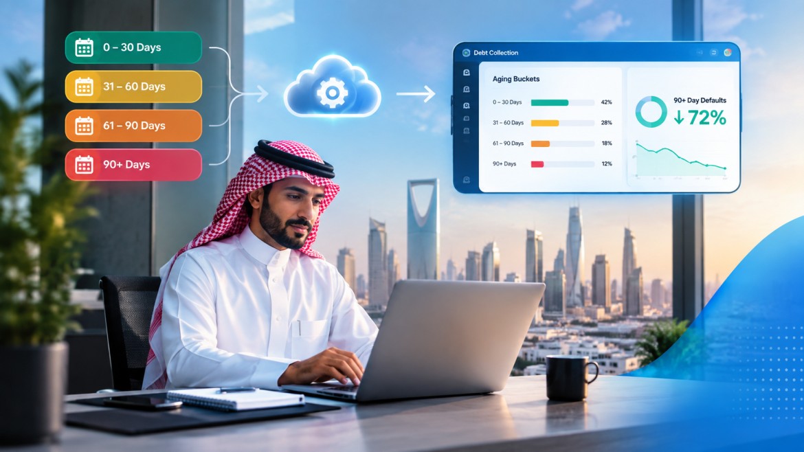 How Automated Aging Bucket Segmentation in Cloud-Based Debt Collection Software Reduced 90+ Day Defaults in Riyadh