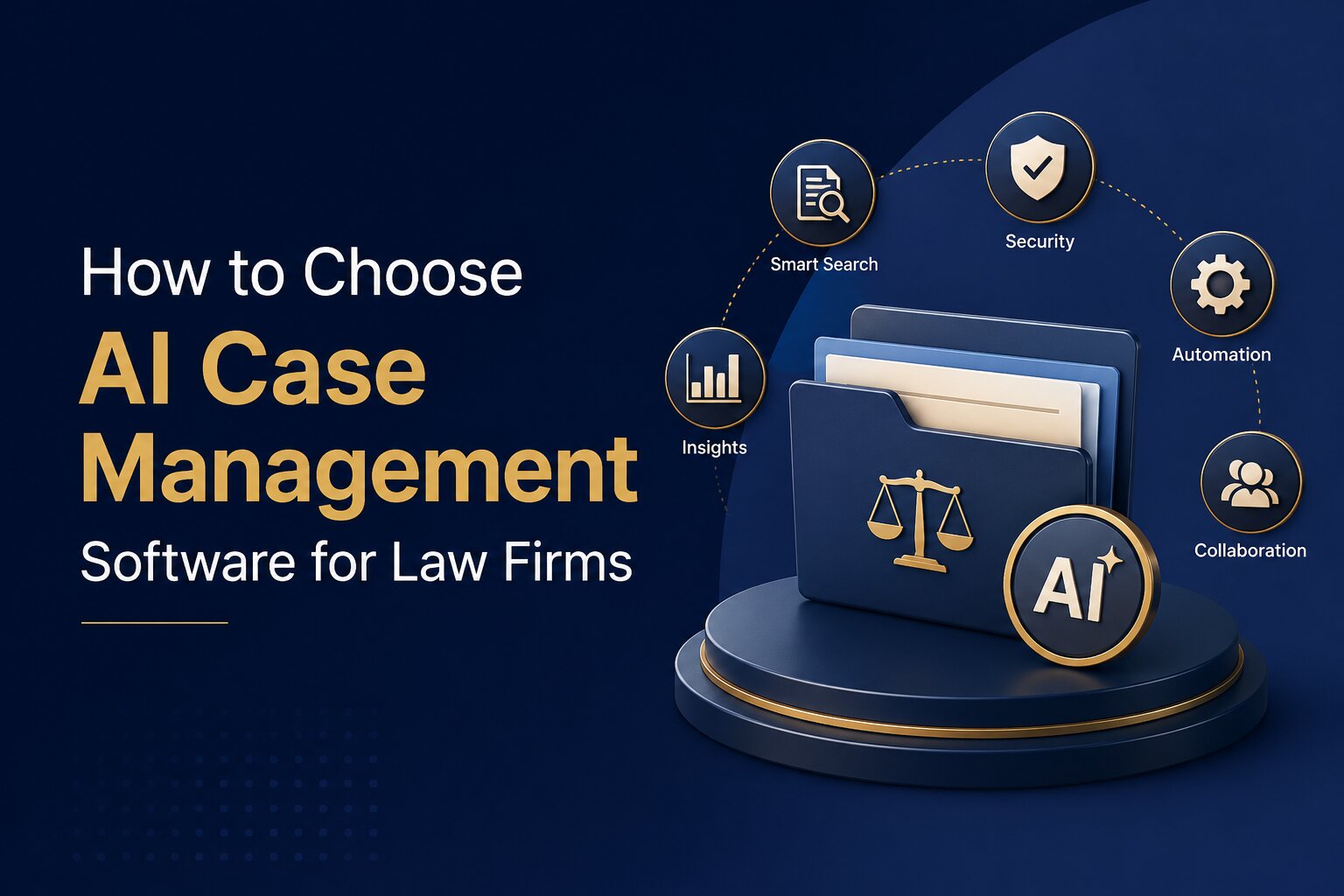 How to Choose AI Case Management Software for Law Firms