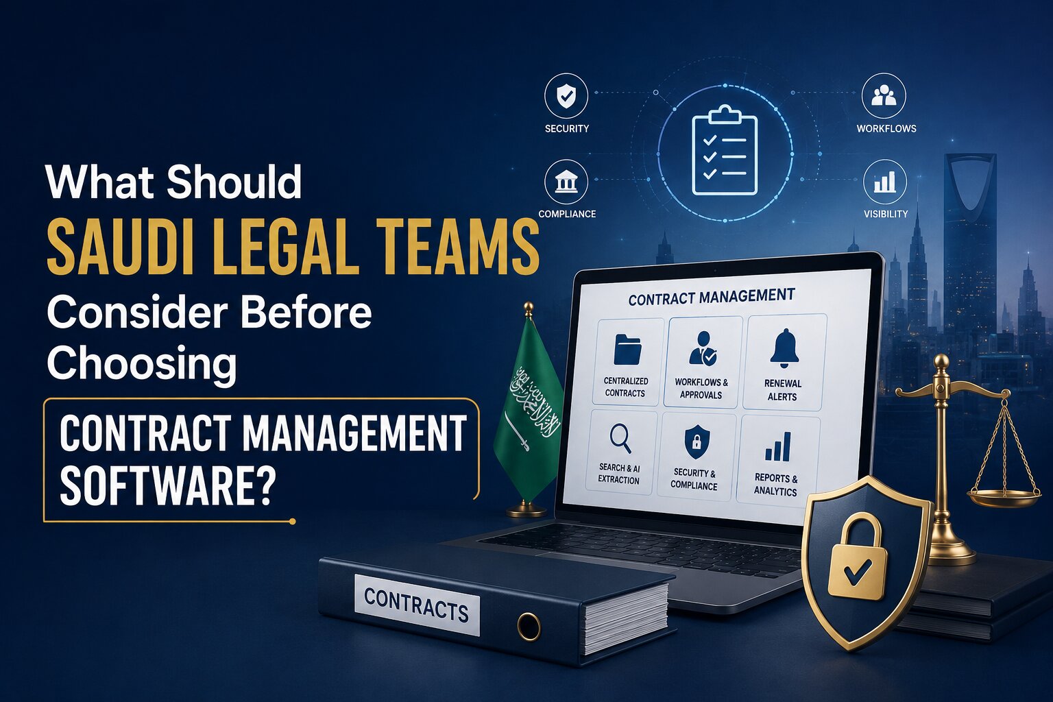 What Should Saudi Legal Teams Consider Before Choosing Contract Management Software?