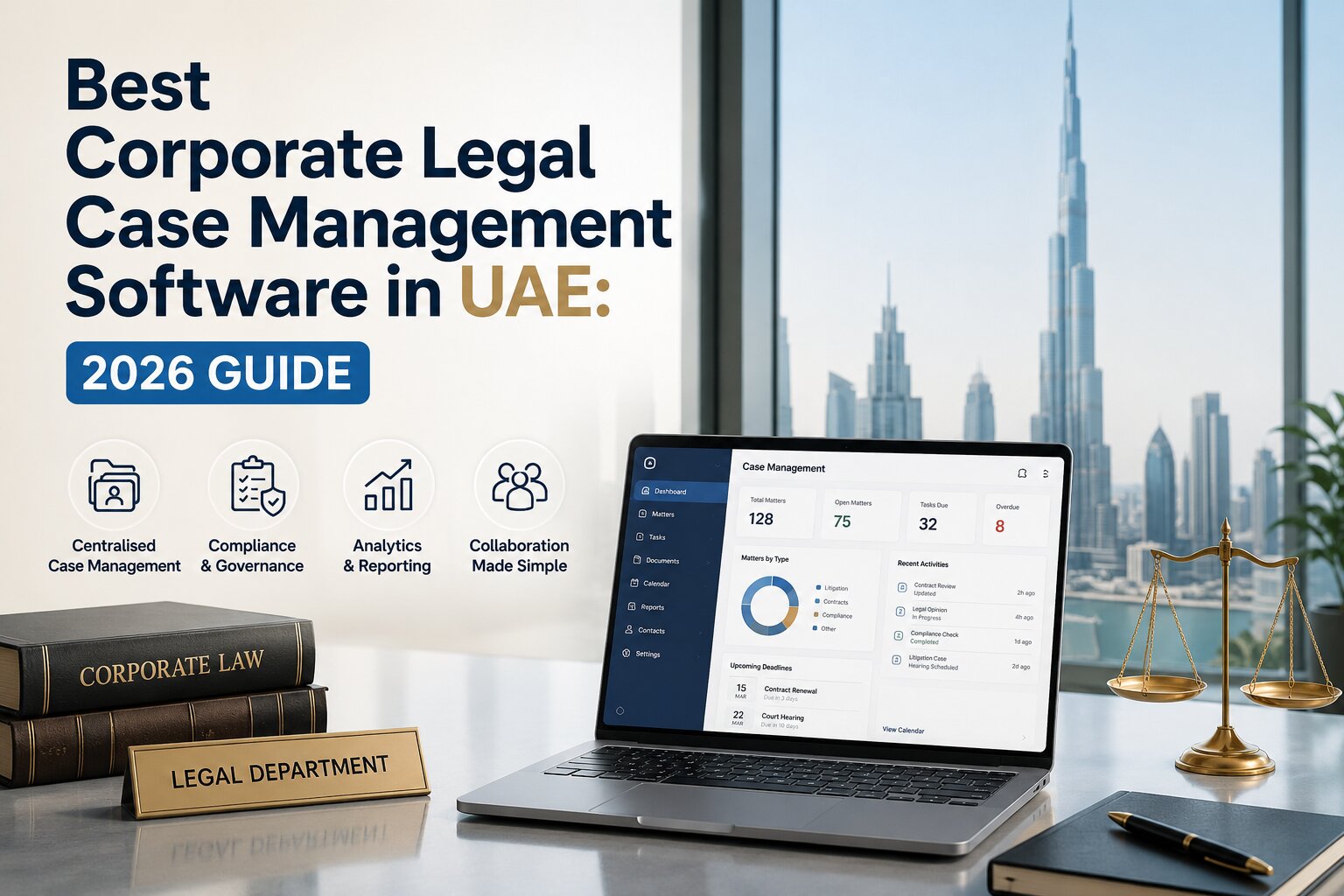 Best Corporate Legal Case Management Software in UAE: 2026 Guide