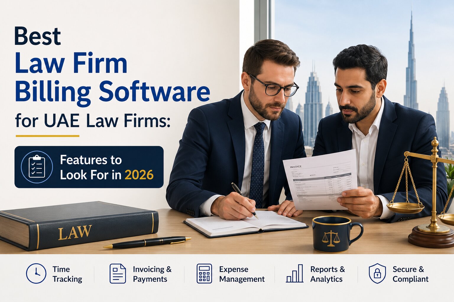 Best Law Firm Billing Software for UAE Law Firms: Features to Look For in 2026