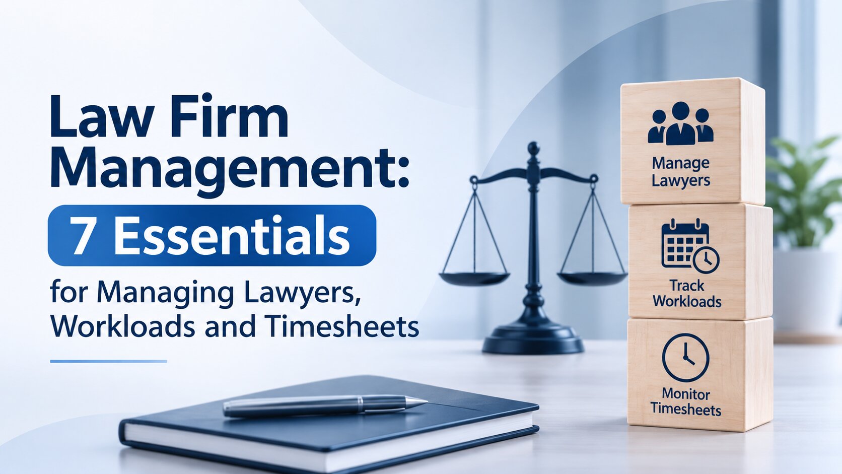 Law Firm Management: 7 Essentials for Managing Lawyers, Workloads and Timesheets