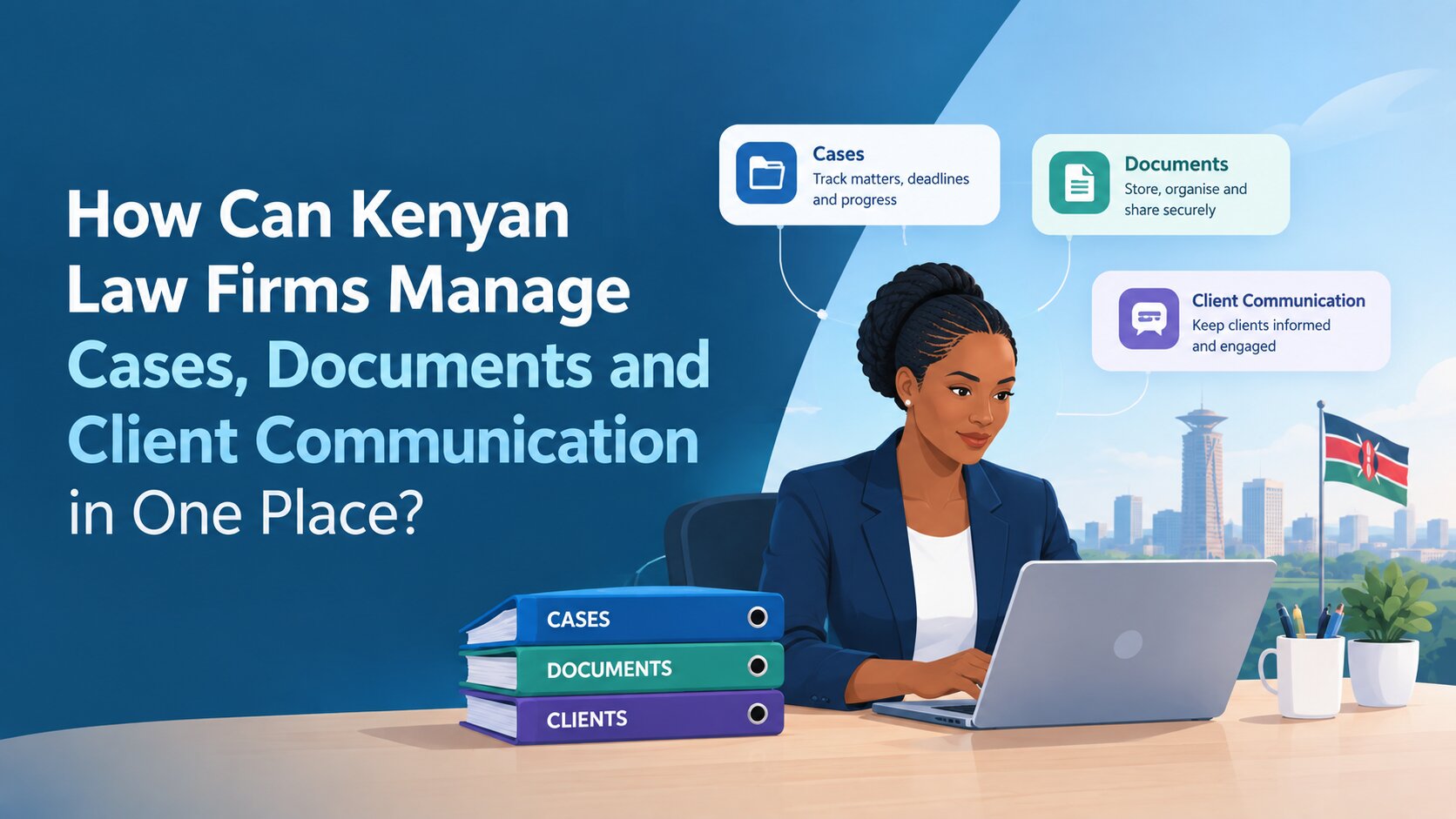 How Can Kenyan Law Firms Manage Cases, Documents and Client Communication in One Place?