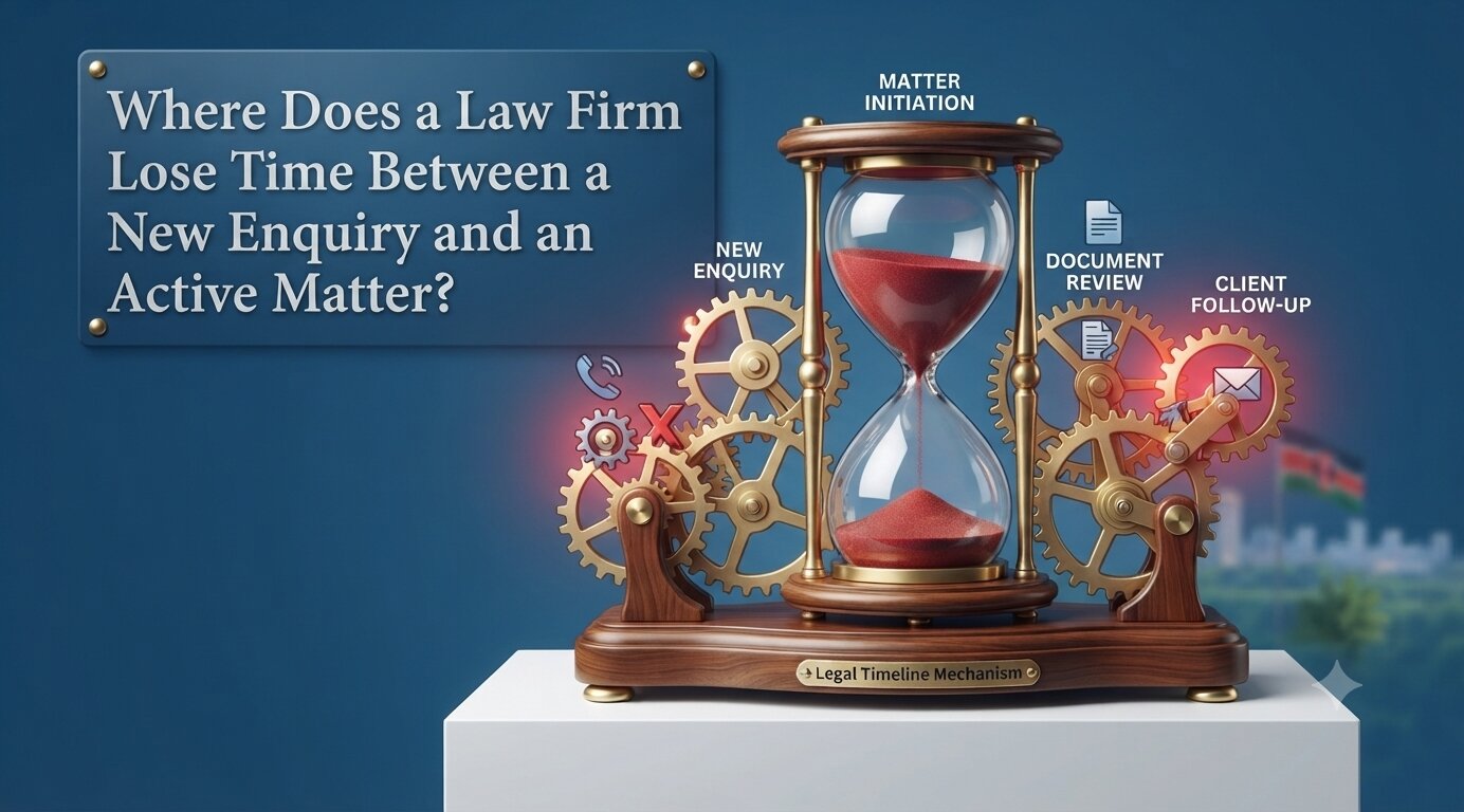 Where Does a Law Firm Lose Time Between a New Enquiry and an Active Matter?