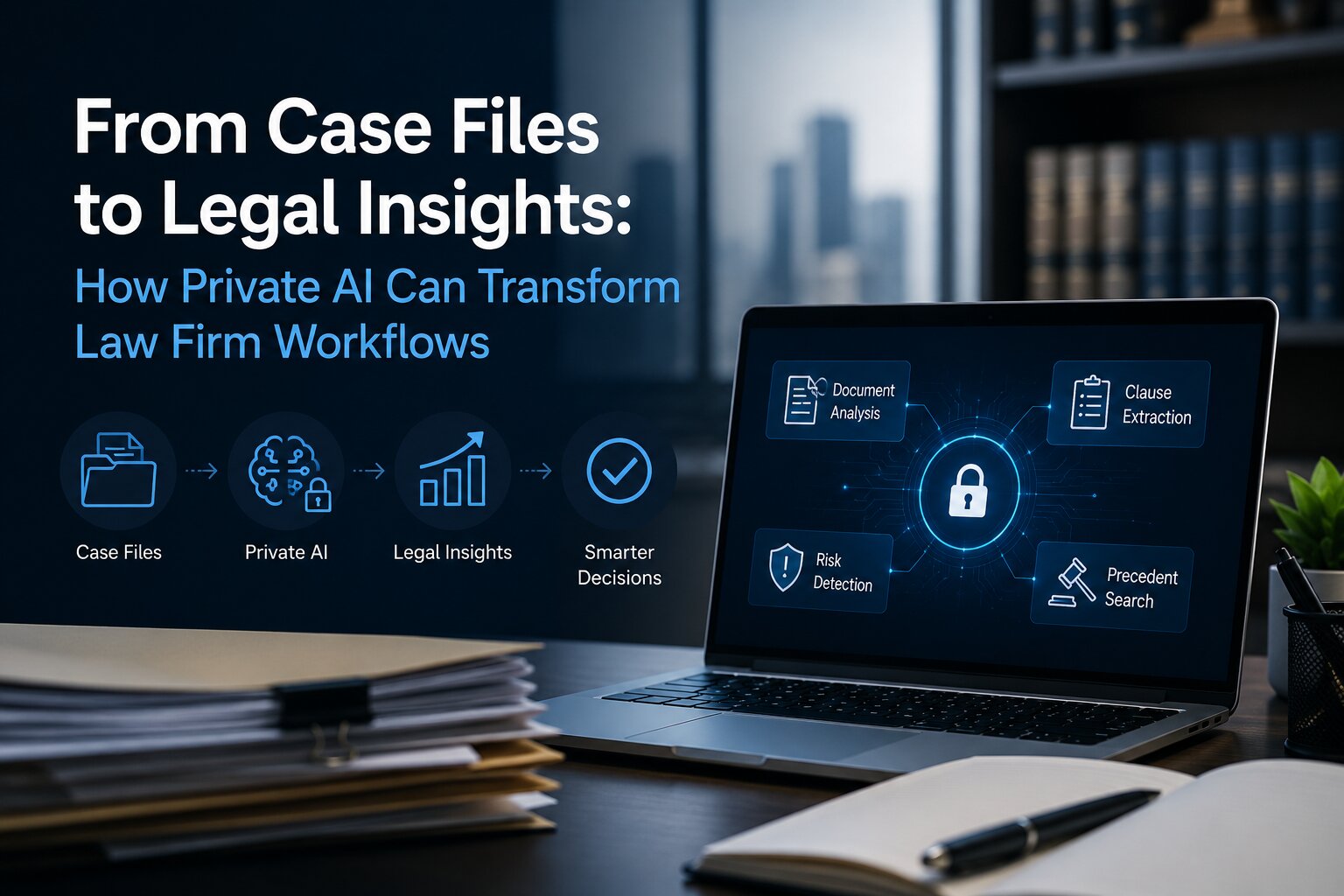 From Case Files to Legal Insights: How Private AI Can Transform Law Firm Workflows