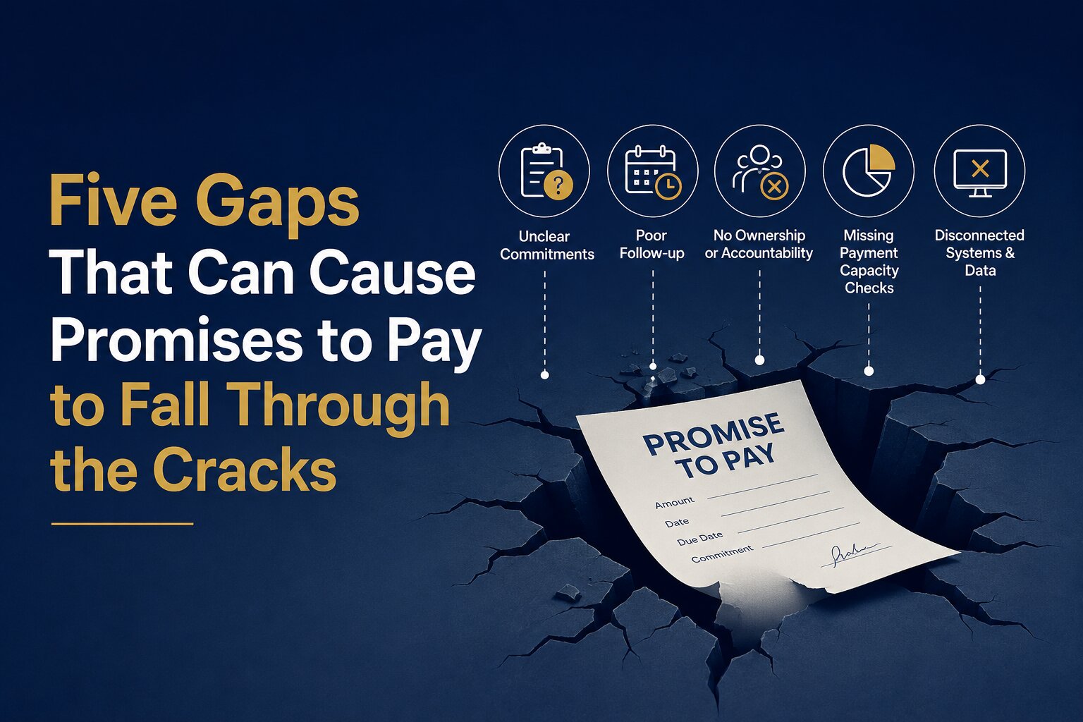 Five Gaps That Can Cause Promises to Pay to Fall Through the Cracks