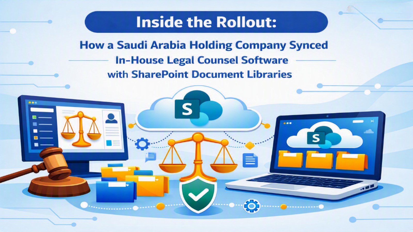 Inside the Rollout: How a Saudi Holding Company Synced In-House Legal Counsel Software with SharePoint Document Libraries
