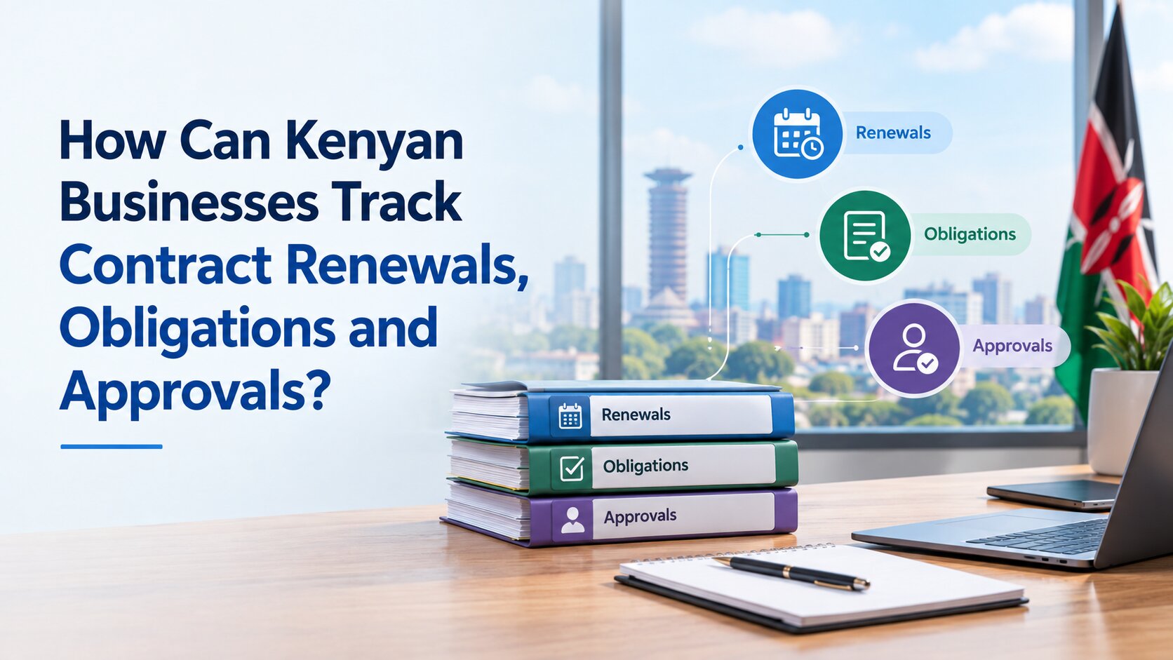 How Can Kenyan Businesses Track Contract Renewals, Obligations and Approvals?
