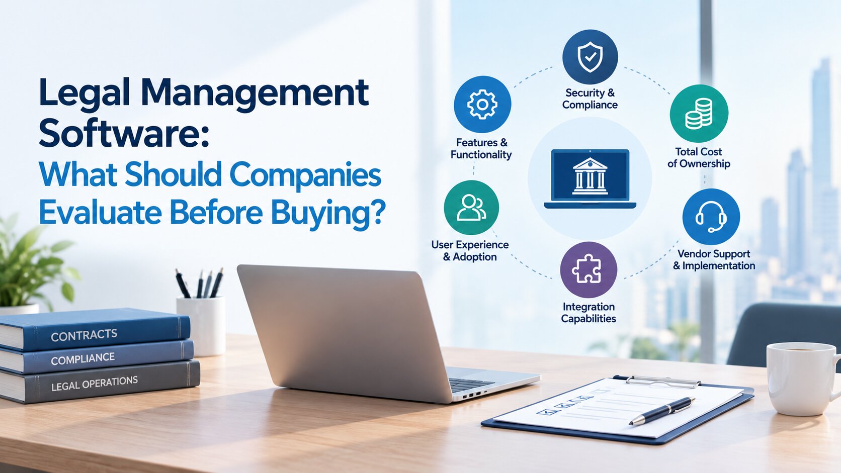Legal Management Software: What Should Companies Evaluate Before Buying?