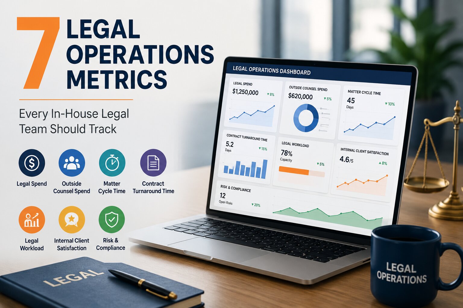 7 Legal Operations Metrics Every In-House Legal Team Should Track
