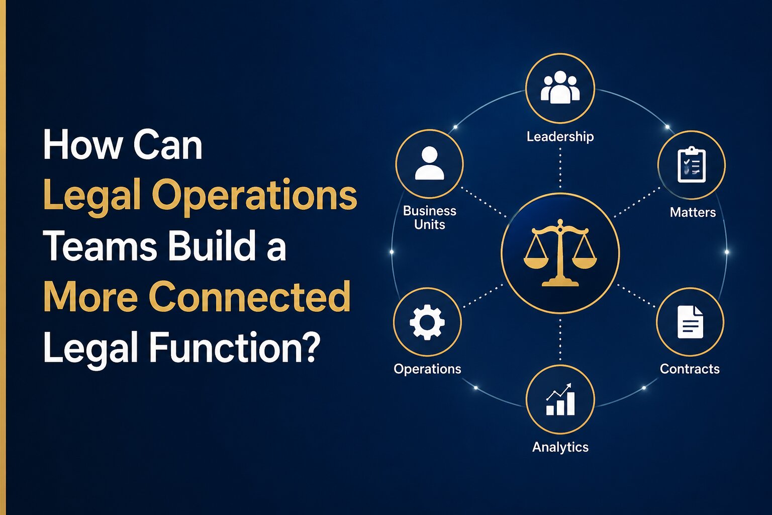 How Can Legal Operations Teams Build a More Connected Legal Function?