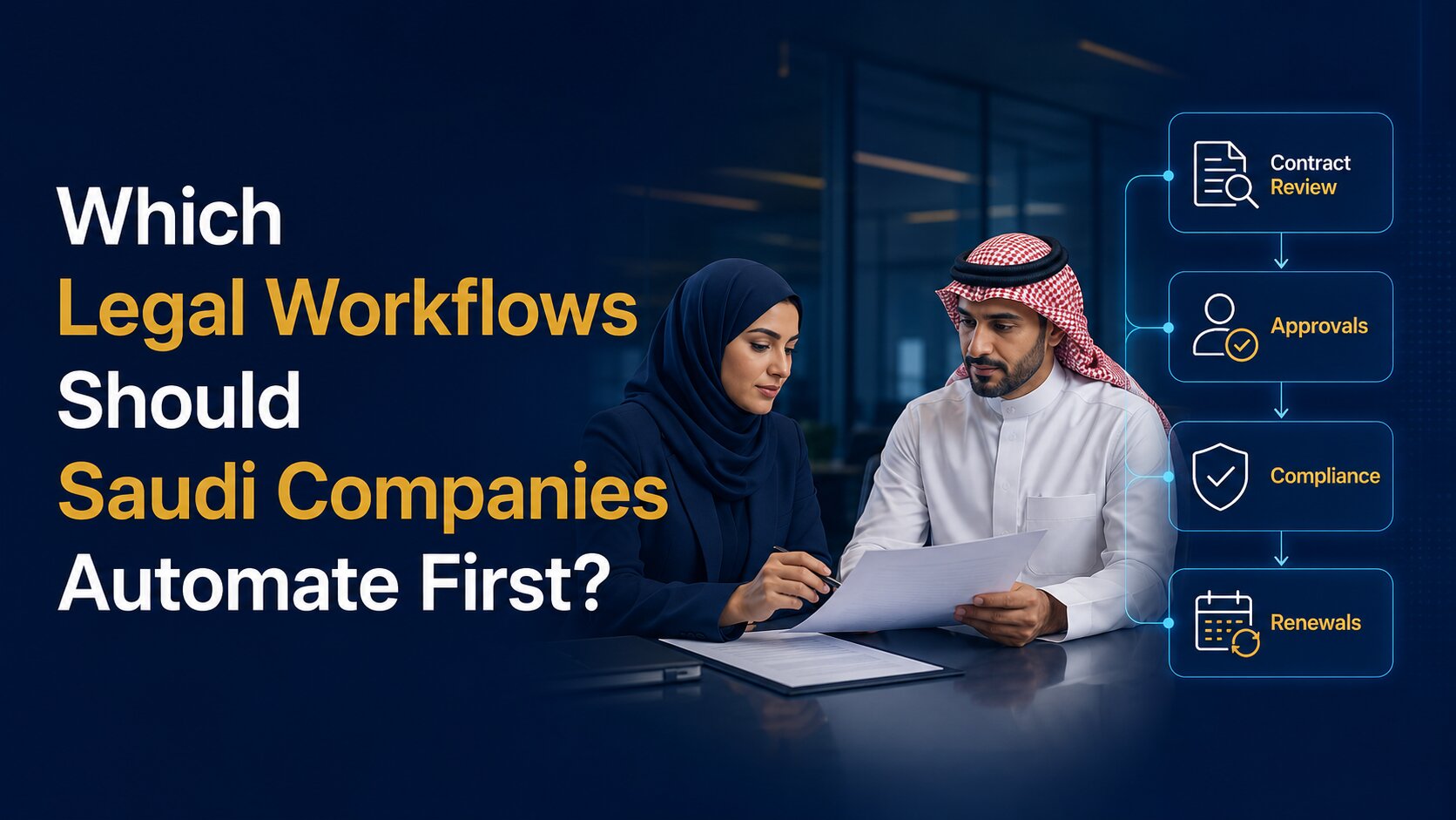 Which Legal Workflows Should Saudi Companies Automate First?