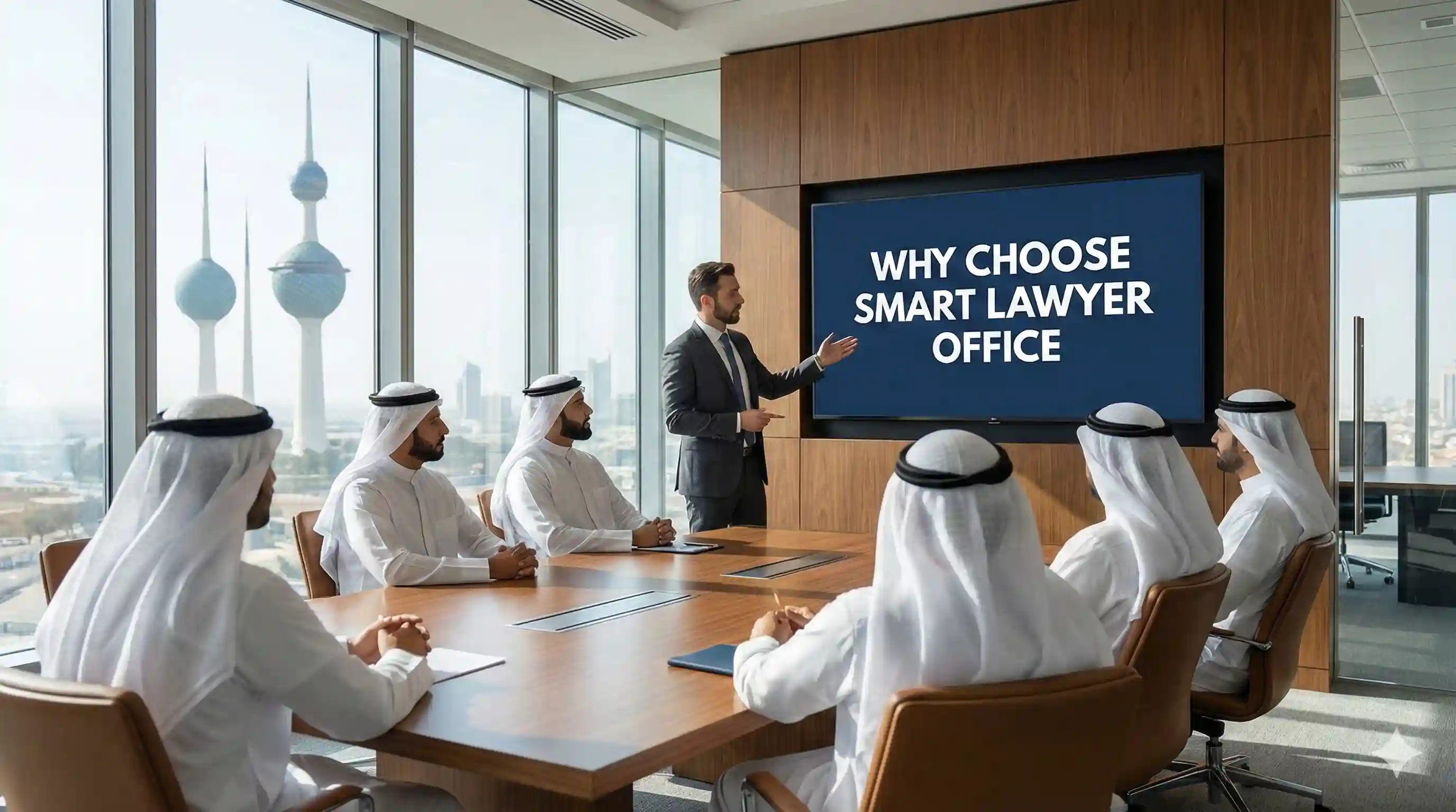 Why choose Smart Lawyer office for law firms in kuwait