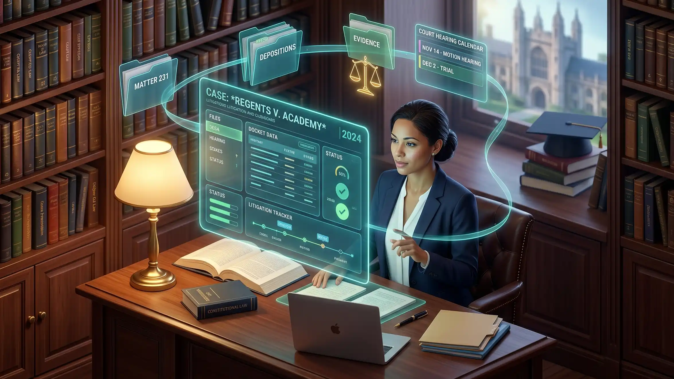 Legal case, matter and litigation management software for Education Institutions, tracking student and parent grievances, disciplinary cases and appeals across university campuses in Smart Legal Counsel