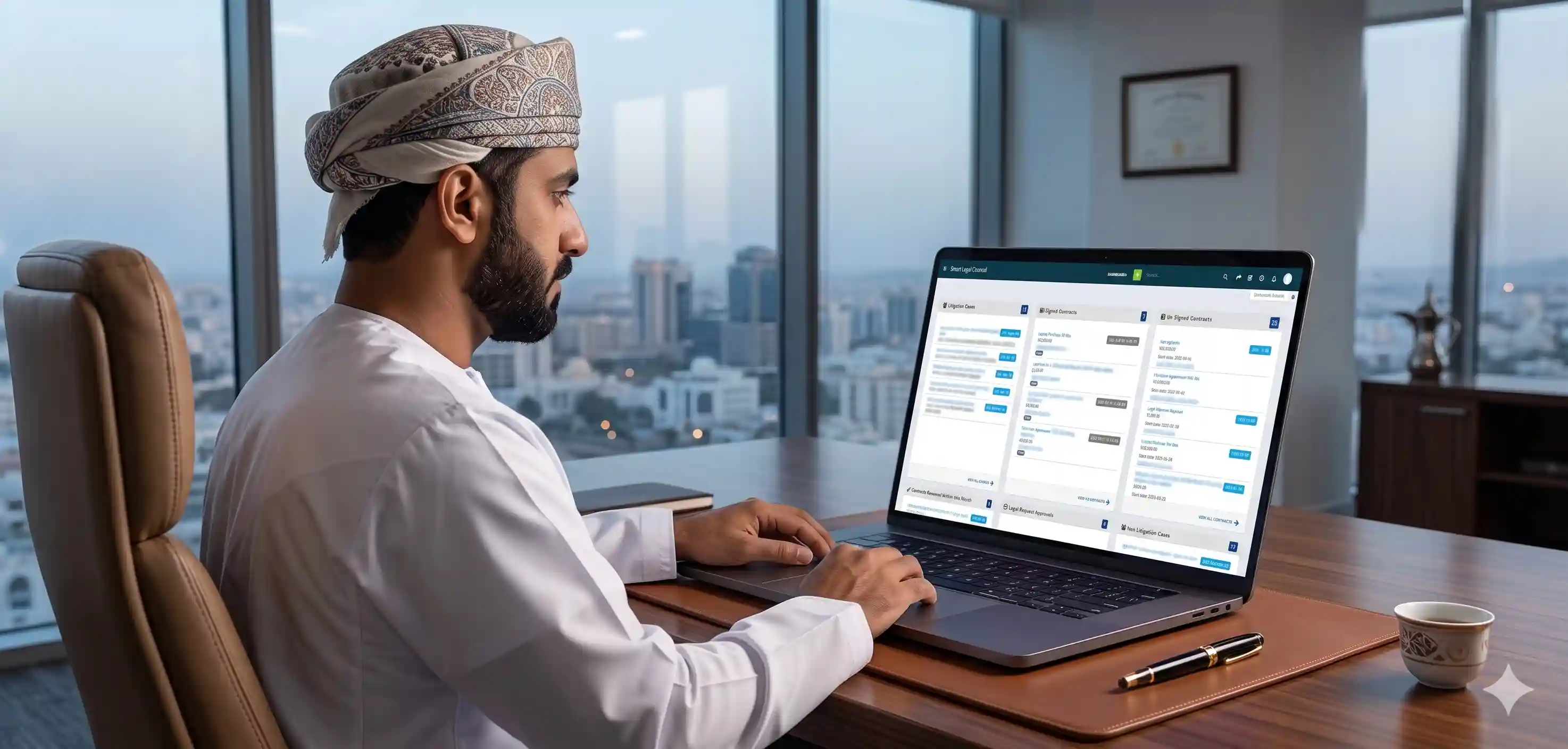 Automated Productivity in Omani Legal Departments