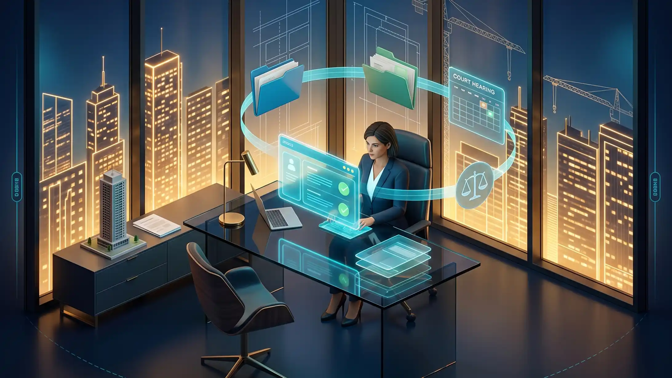 Legal case, matter and litigation management software for Real Estate Developers in Smart Legal Counsel, tracking contractor disputes, delay and payment claims by development