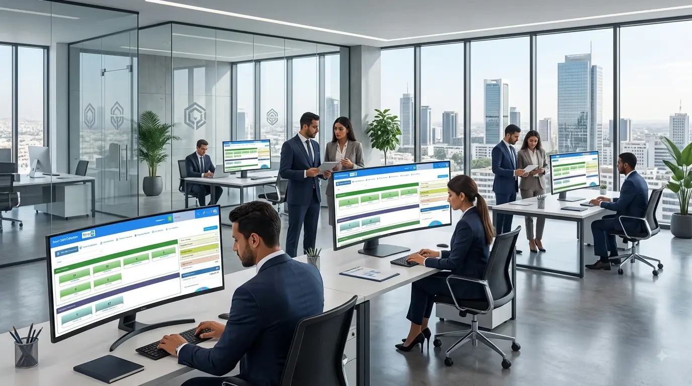 Automated debt collection workflow and real-time recovery analytics dashboard for financial institutions and collection agencies in Morocco
