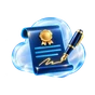 Smart Legal Contract icon