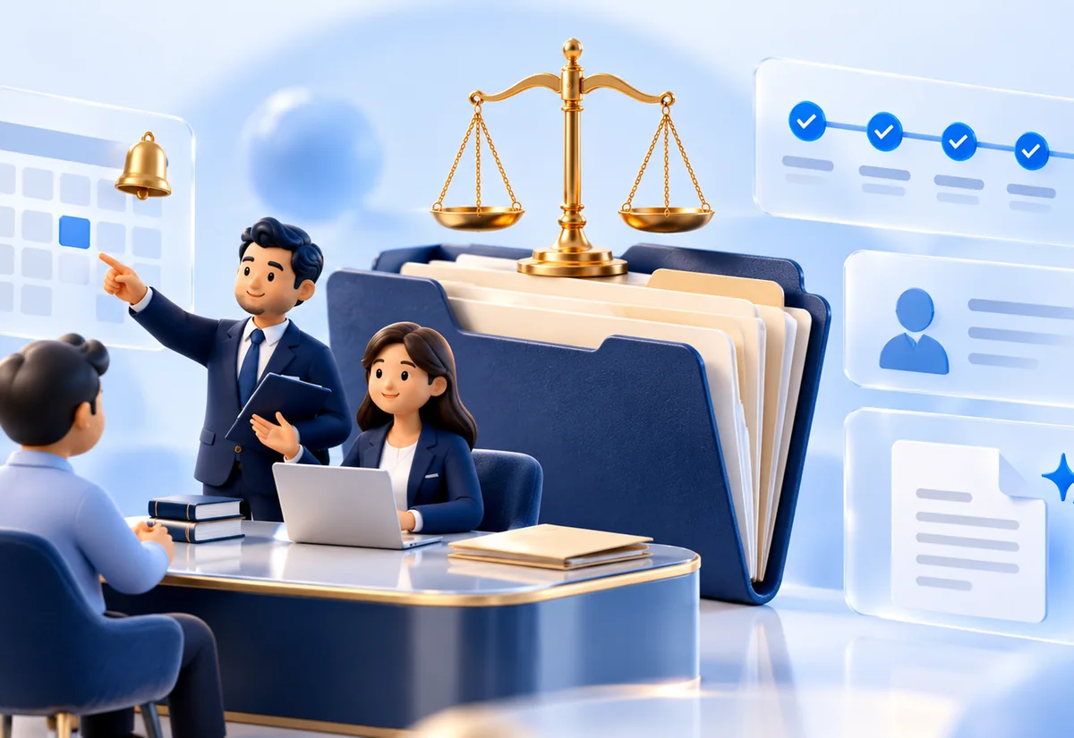 Smart Lawyer Office legal case management software for law firms: cases, clients, hearings and AI drafting